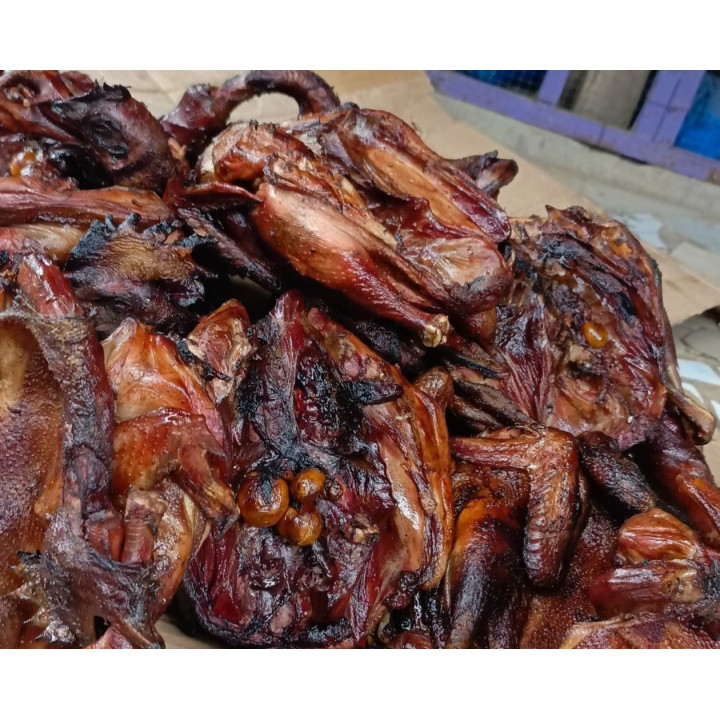 Poulet africain fumé